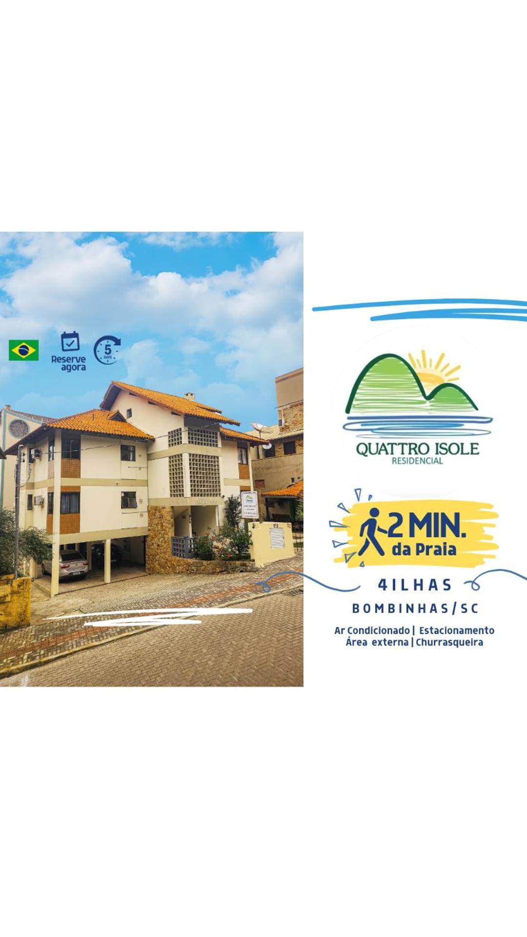 Apartamento Quattro Isole Residencial Bombinhas Exterior foto